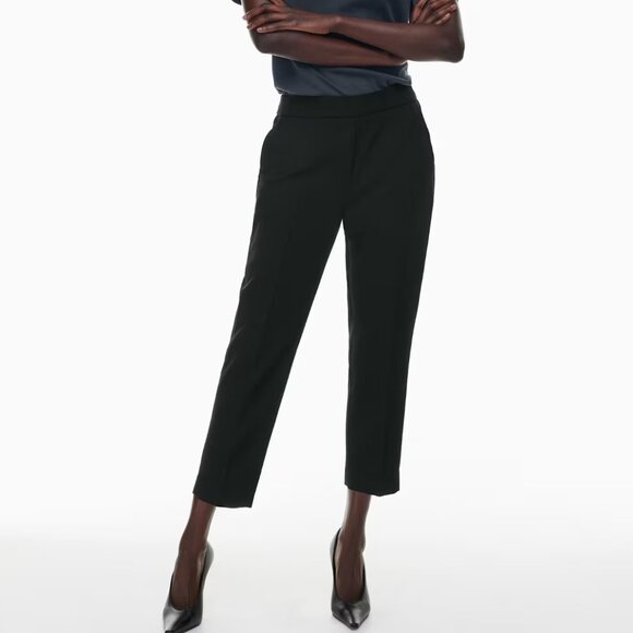 Babaton - Conan Cropped Pant - Black - Size 8 - Picture 1 of 7